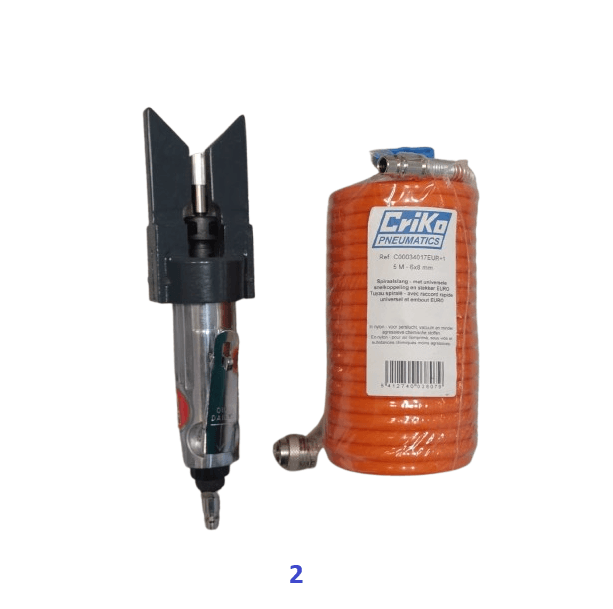 Freză Manual Pneumatic pentru Frezare Colțuri Profile PVC