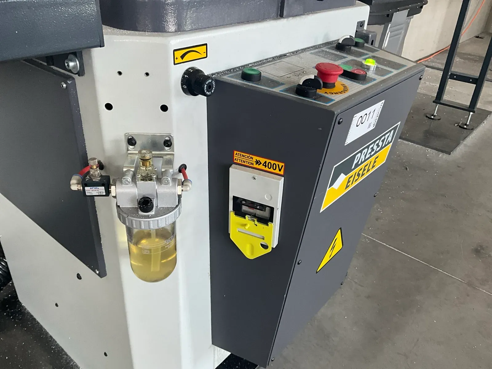 Mașină Automată de Debitat Profile PVC (Q350) - PRESSTA EISELE (GS350PV)