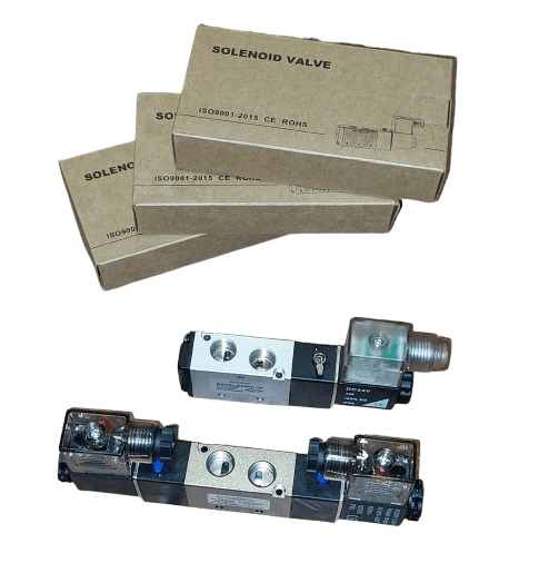 Electrovalva Pneumatica 3 cai, 2 pozitii