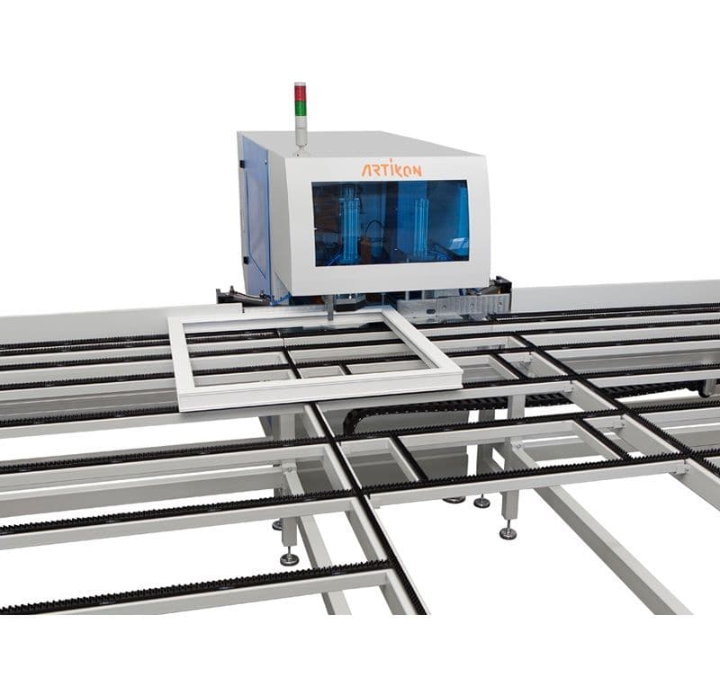 Linie de Automatizare pentru Sudare 4 Capete și Curațare CNC a Colțurilor - SL901