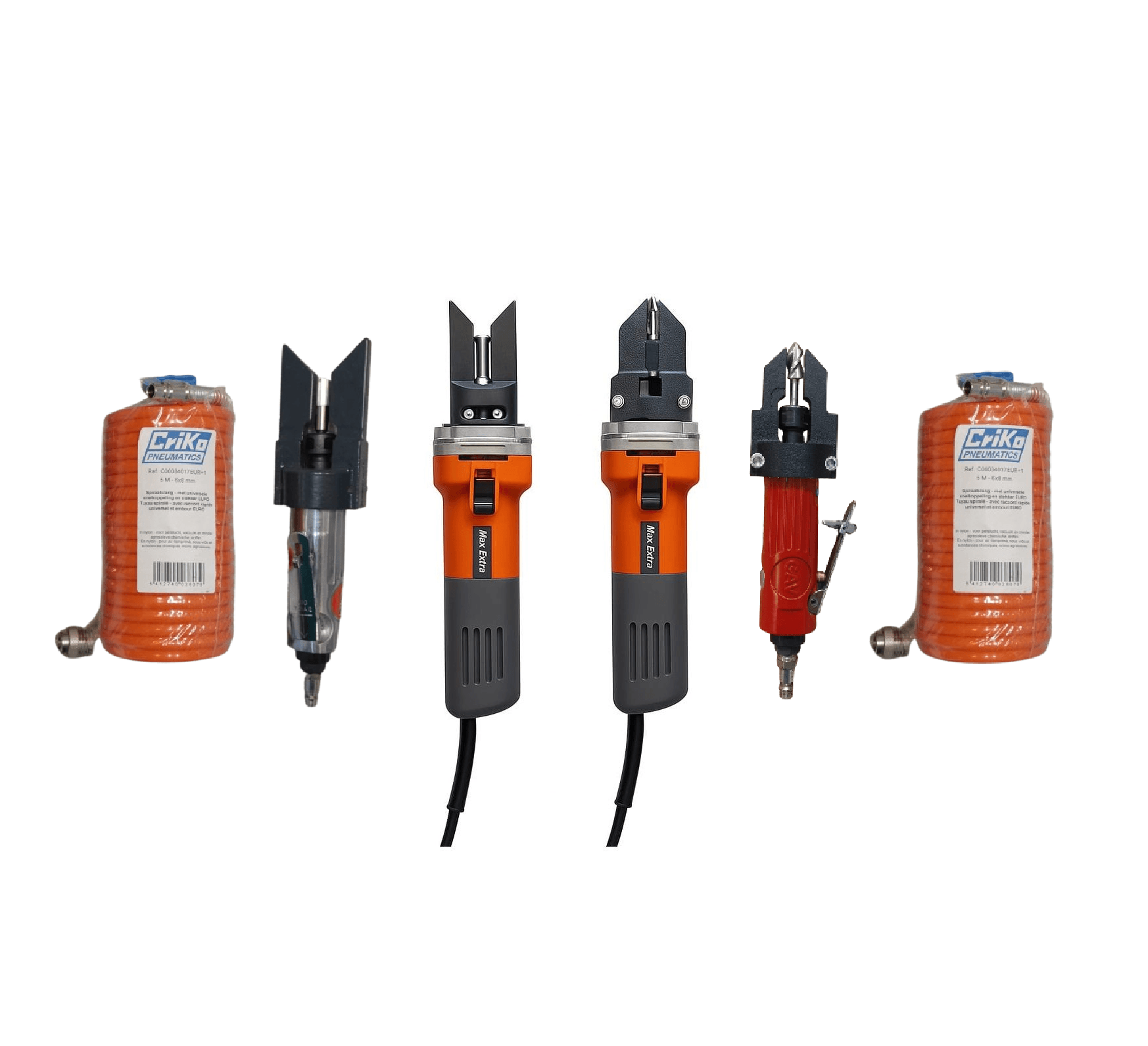 Freză Manual Pneumatic pentru Frezare Colțuri Profile PVC