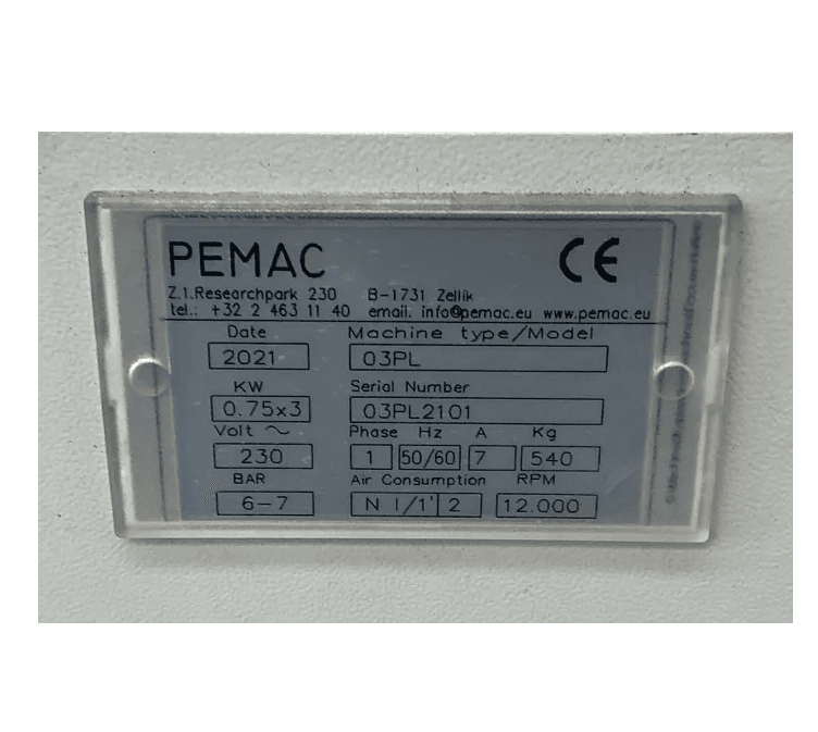 Freza de Copiat cu 3 Capete ptr Aluminiu&PVC - CALVET (PEMAC03PL)