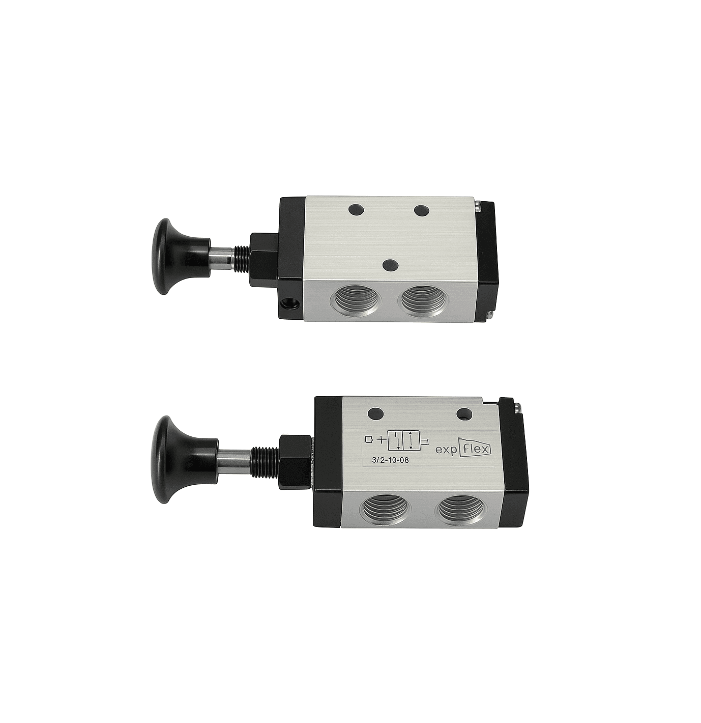 Electrovalva Pneumatica cu Maner