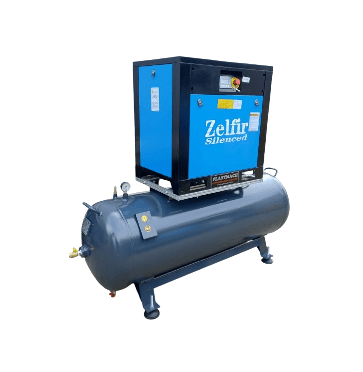 Compresor de Aer Silențios 7.5kW cu Butelie (500lt) - ZELFIR