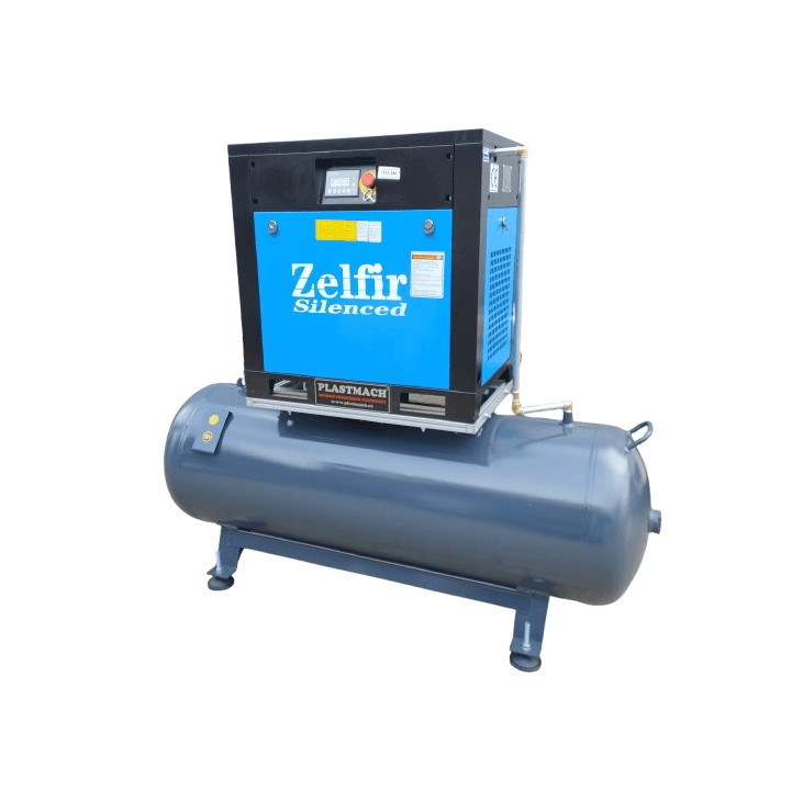 Compresor de Aer Silențios 7.5kW cu Butelie (500lt) - ZELFIR