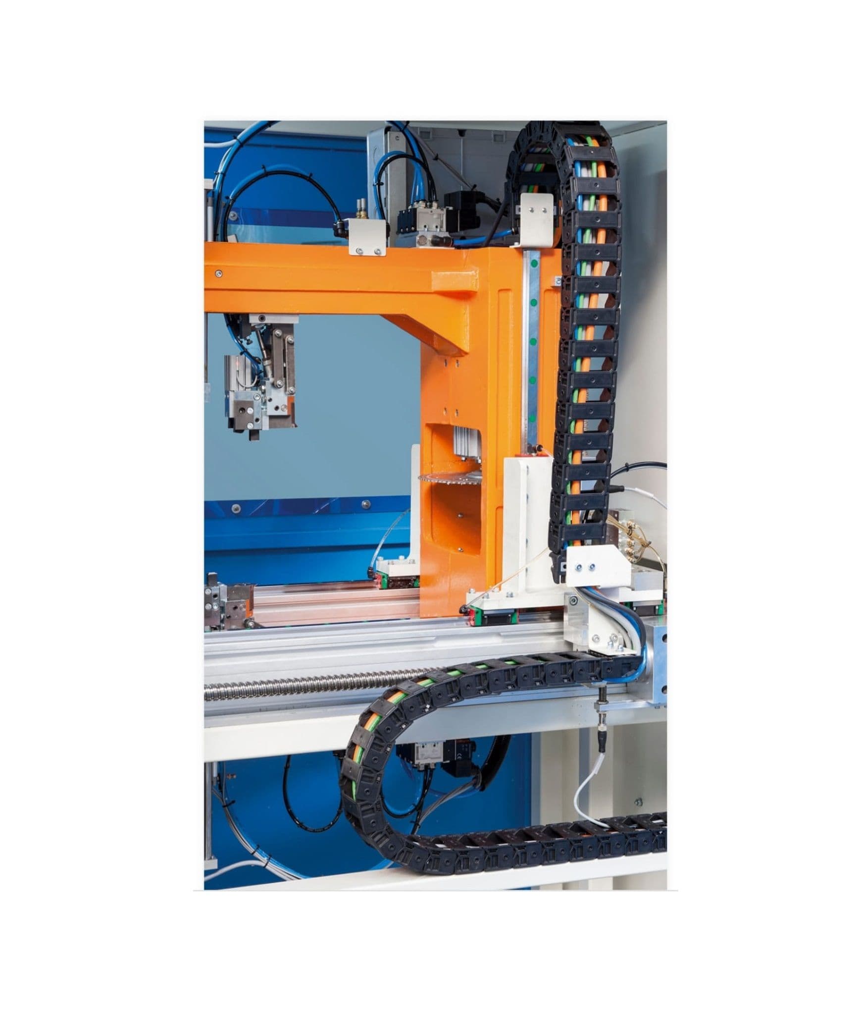 Mașina de Curațat Colturi CNC ptr. Profile PVC (2 axe) - CC222