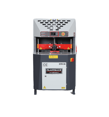 Mașina de Curațat Colturi Semiautomat ptr. Profile PVC (4 freze) - CN601